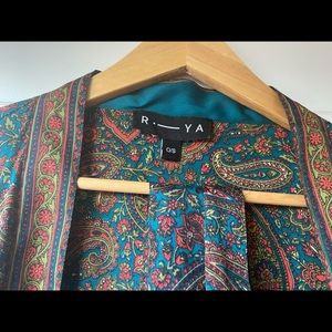 Riya for Anthropology silk kimono